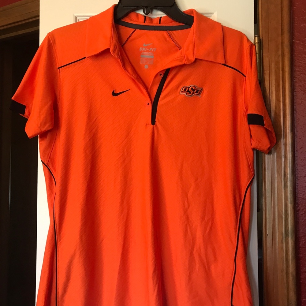 OSU ladies fitted golf shirt